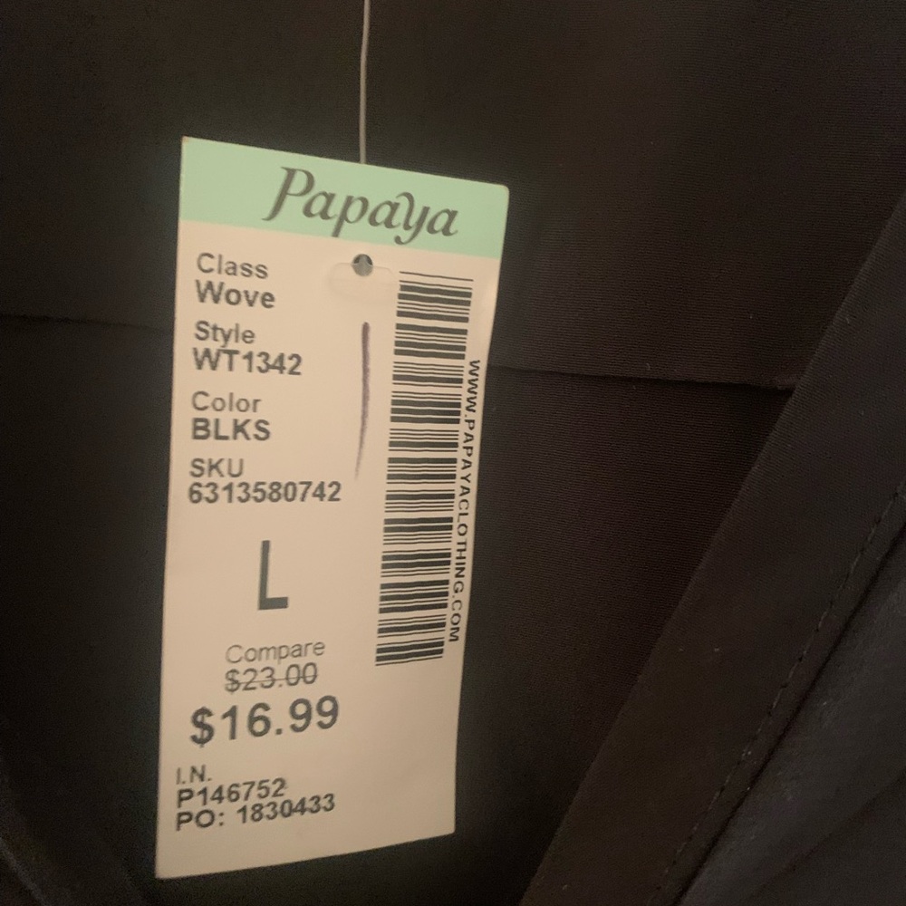 Black top/ %100 polyester - Picture 8 of 8